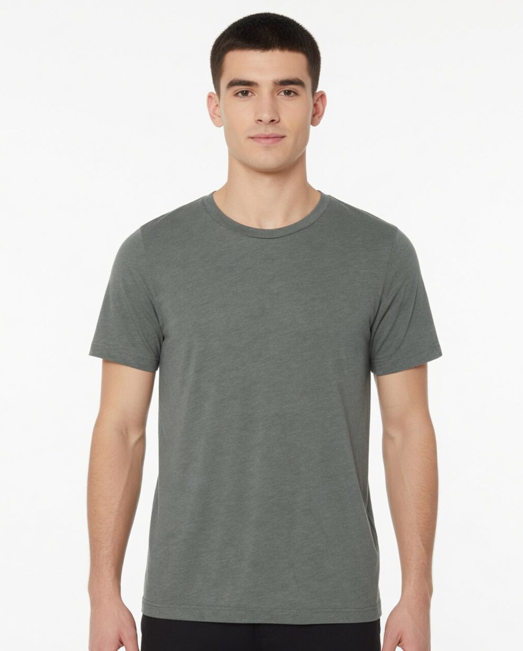 BELLA+CANVAS CVC Jersey Tee for Everyday Wear, Custom Printing & Casual Unisex Cotton Blend Shirt